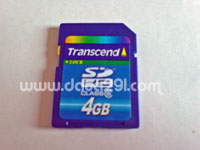 トランセンド SDHC 4GB